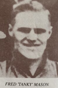 Fred ‘Tanky’ Mason winner of 5 consecutive Northern League Championship medals