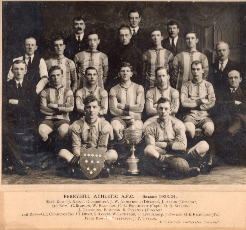 Ferryhill Team photo 1923-24
