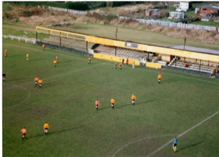 Ferryhill Athletic Darlington Road from SE floodlight 2 GW