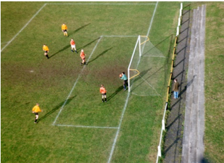 Ferryhill Athletic Darlington Road from SE floodlight 4 GW