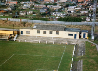 Ferryhill Athletic Darlington Road from SE floodlight 5 GW